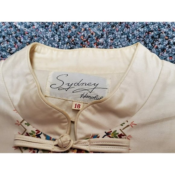 Vintage Sydney Honolulu Shirt and Pants 1960s Paisley Pattern Size 16 - Picture 8 of 14